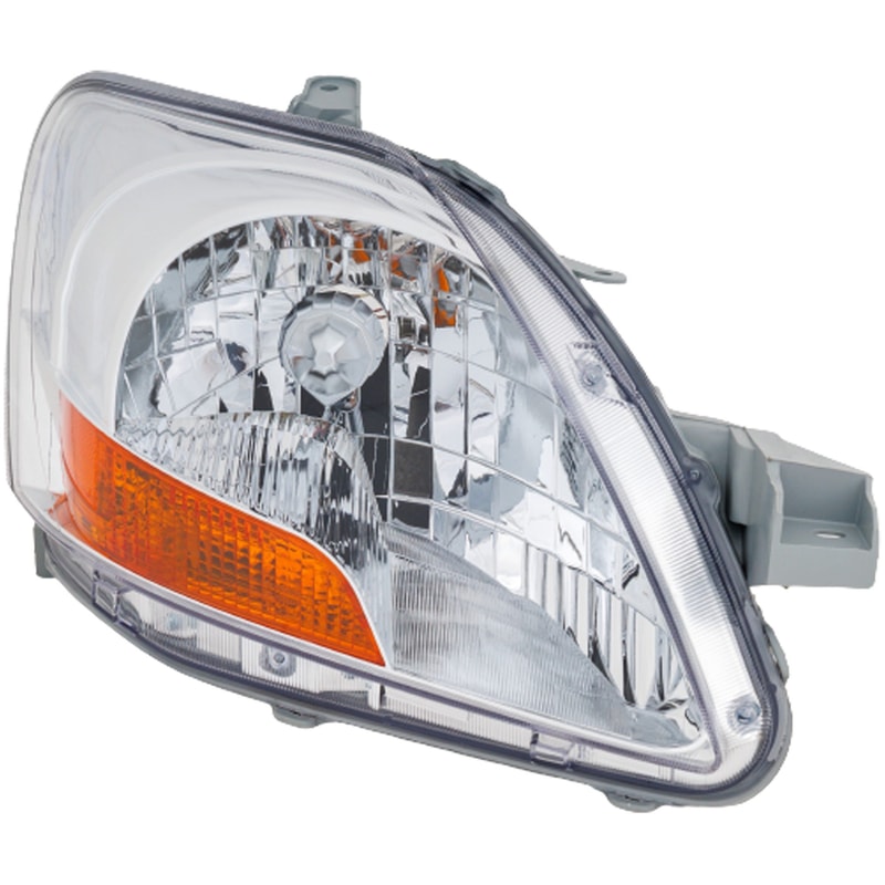 Headlight for Toyota Yaris Sedan Base Model 2007-2011, Right (Passenger), Lens and Housing, Without Sport Package, Replacement