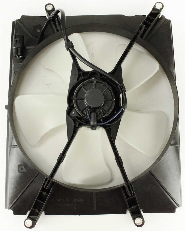 Radiator Fan Shroud Assembly for Toyota Camry 1992-1996, Left (Driver) Side, 4-Cylinder, 2.2L, Replacement
