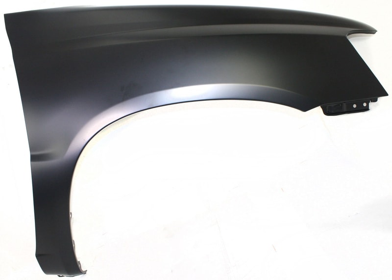 Front Fender for Toyota Highlander 2001-2007, Right (Passenger), Primed (Ready to Paint), Without Antenna Hole, Without Light Hole, Replacement