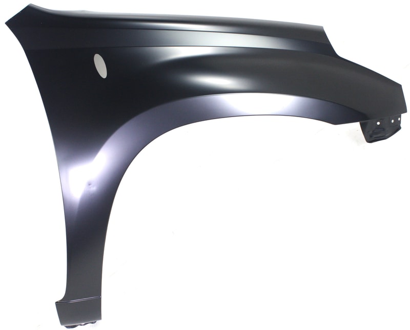 Front Fender for Toyota RAV4 2001-2005 Right (Passenger), Primed (Ready to Paint), without Molding Hole, without Wheel Opening Flares, Replacement