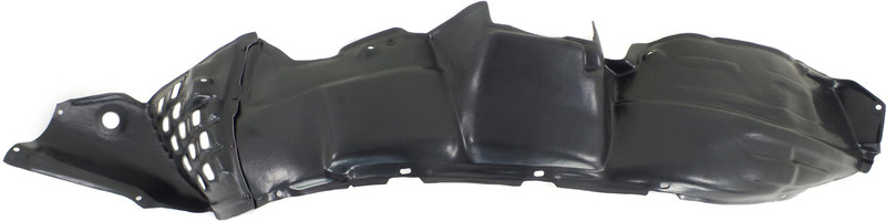 Front Fender Liner for Toyota Highlander 2006-2007, Left (Driver), Hybrid Model, Vacuum Form Plastic, Replacement