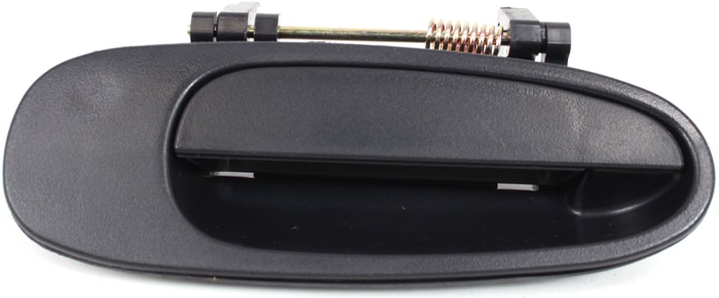Rear Exterior Door Handle for Toyota Corolla 1993-1997, RAV4 1996-2000, Right (Passenger), Textured Black, Plastic, Replacement