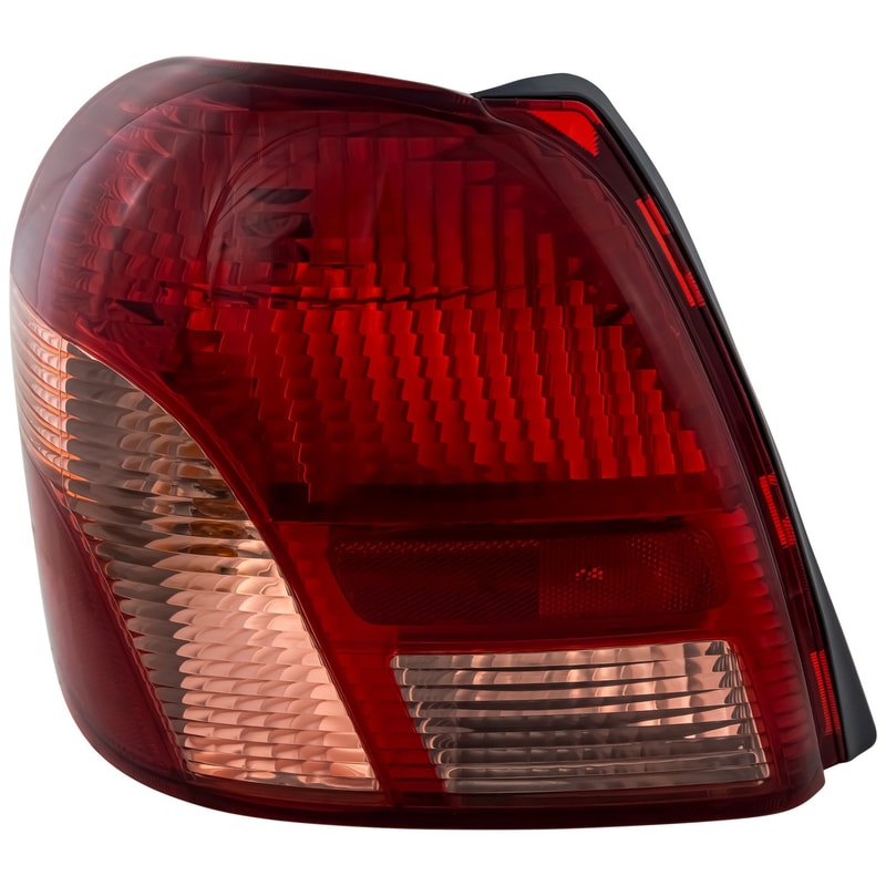 Tail Light Assembly for Toyota Echo 2000-2002, Left (Driver) Side, Replacement