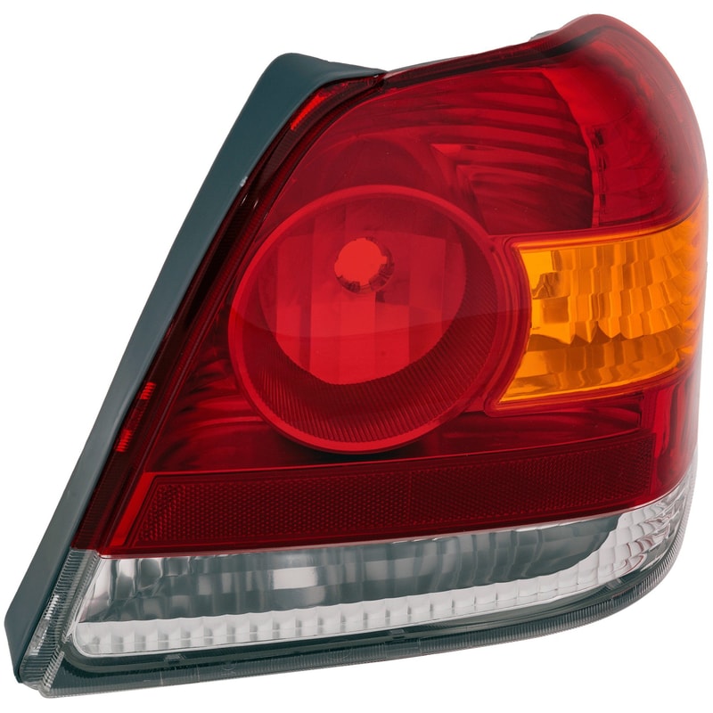 Tail Light for Toyota Echo 2003-2005 Right (Passenger), Lens and Housing, Coupe/Sedan, Replacement