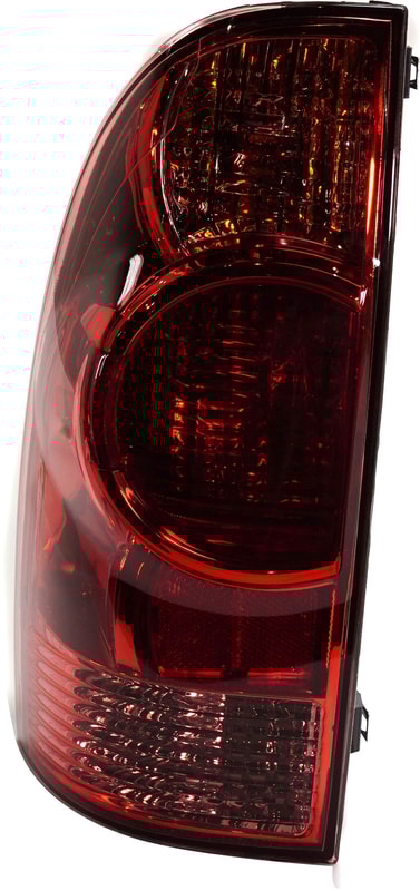 Tail Light Assembly for Toyota Tacoma 2005-2008/2012-2015, Left (Driver) Side, Halogen/Standard Type, Red Lens, Replacement