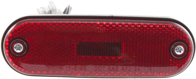 Rear Side Marker Reflector Light Assembly for Toyota RAV4 1996-2000, Right (Passenger), Replacement