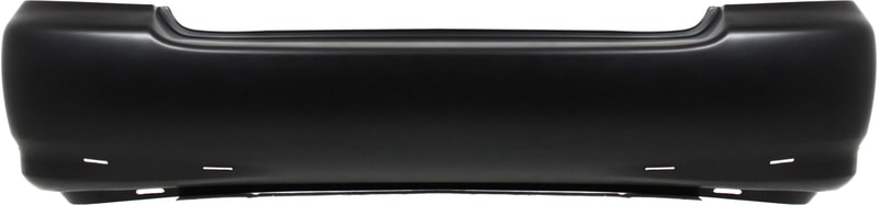 Rear Bumper Cover for Toyota Corolla 2003-2008, Primed (Ready to Paint), with Spoiler Holes, S/XRS Models, USA Built, Replacement (CAPA Certified)