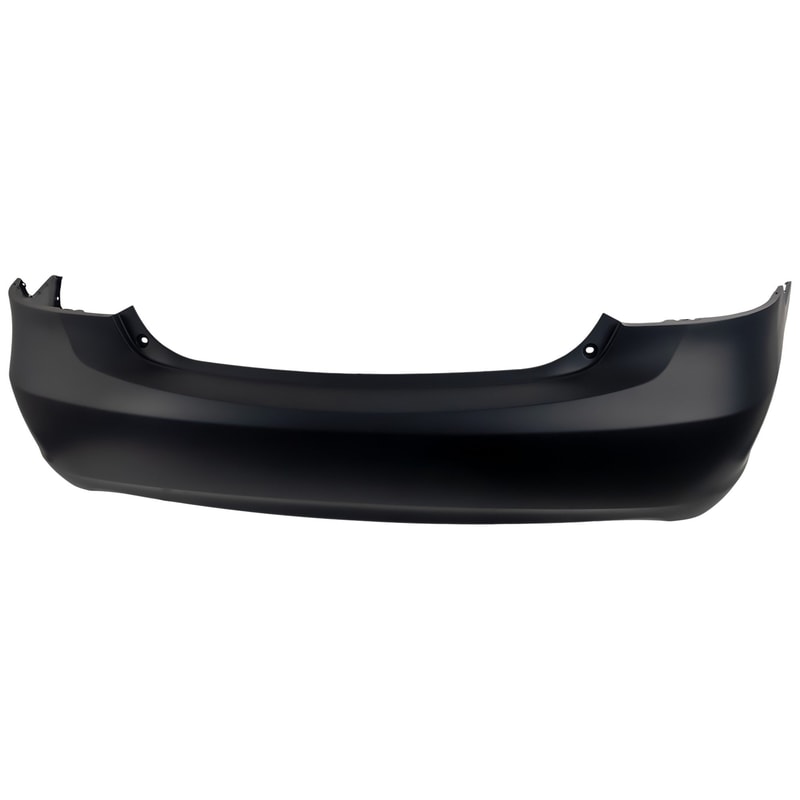 Rear Bumper Cover for Toyota Yaris Sedan, 2007-2012, Primed (Ready to Paint), Replacement