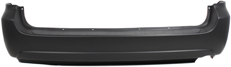 Rear Bumper Cover for Toyota Sienna 2004-2010, Primed (Ready to Paint), without Park Assist Sensor Holes, Replacement