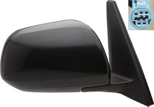 Right (Passenger) Side View Mirror Assembly for 2010 - 2013 Toyota 4Runner, Power, Heated, without Side Signal Lights, Paint To Match, Replacement,  8791035A51-PFM