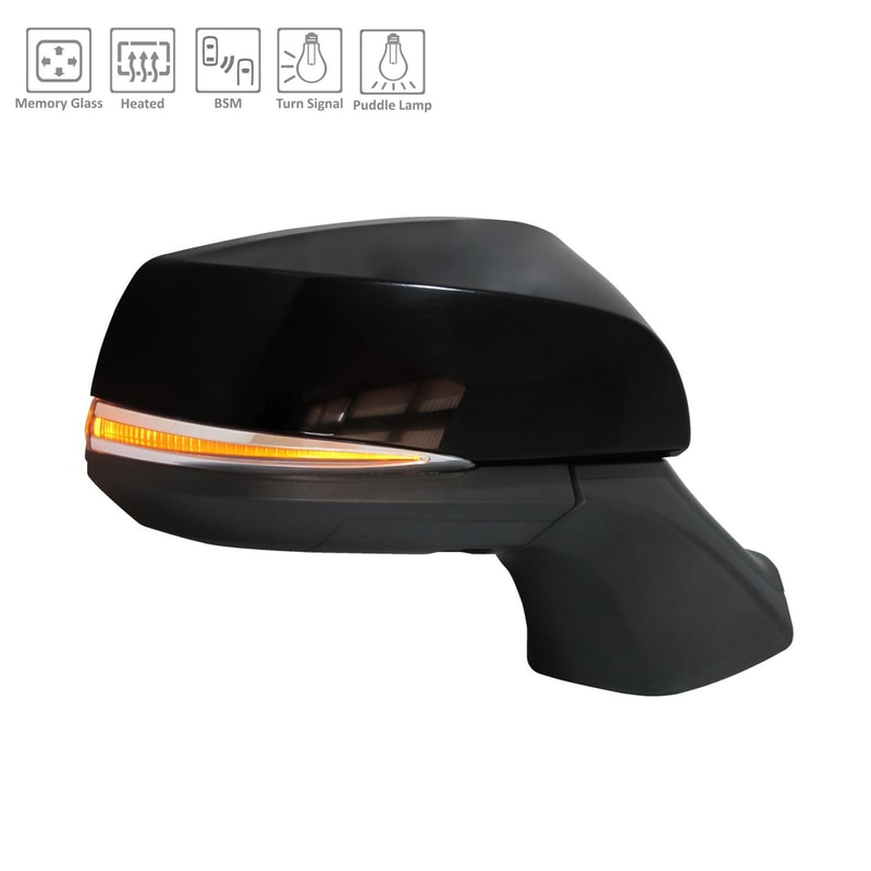 2020 - 2022 Toyota Highlander Side View Mirror - Right (Passenger)
