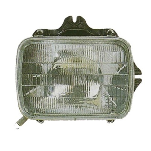 Right (Passenger) Headlight Assembly Sealed Beam for 1984 - 1986 Toyota 4Runner, Front Replacement Housing / Lens / Cover, Halogen,  8111080375, Replacement