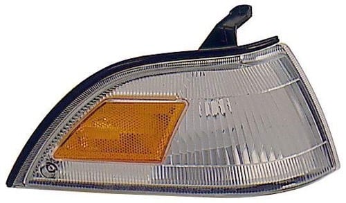 Left (Driver) Parking Light Assembly for 1988 - 1992 Toyota Corolla, Replacement Lens Cover - Suitable for 4 Door Sedan, 5 Door Wagon, USA Built,  8162002020