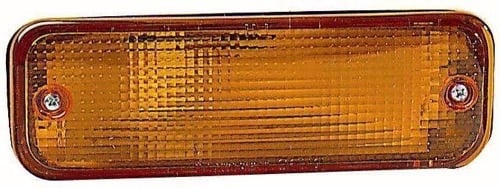 Front Right (Passenger) Turn Signal Light Assembly for 1988 - 1990 Toyota Corolla, Replacement / Lens Cover, 4 Door Sedan + 5 Door Wagon, USA Built,  8151002020