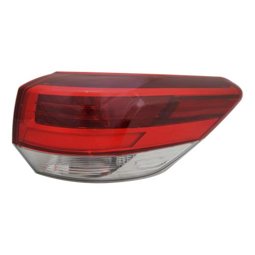 2017 - 2019 Toyota Highlander Tail Light Rear Lamp - Right (Passenger)