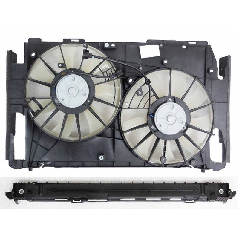 2009 - 2011 Toyota RAV4 Radiator Cooling Fan Assembly