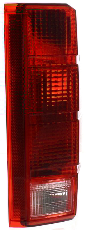 Tail Light Lens and Housing for Ford F-Series 1980-1986, Right (Passenger) Side, Replacement