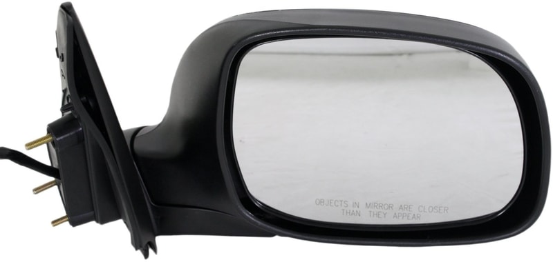 Right (Passenger) Side Mirror for Toyota Tundra 2004-2006, SR5 Model, Double Cab, Non-Towing, Power, Manual Folding, Non-Heated, Chrome, Replacement