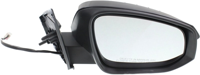 Power Mirror for Toyota RAV4 2013-2015, Right (Passenger) Side, Manual Folding, Heated, Paintable, with LED Signal Light, without Blind Spot Detection, Excluding EV Model, Fits Japan/North America Built Vehicle to November 2014, Replacement