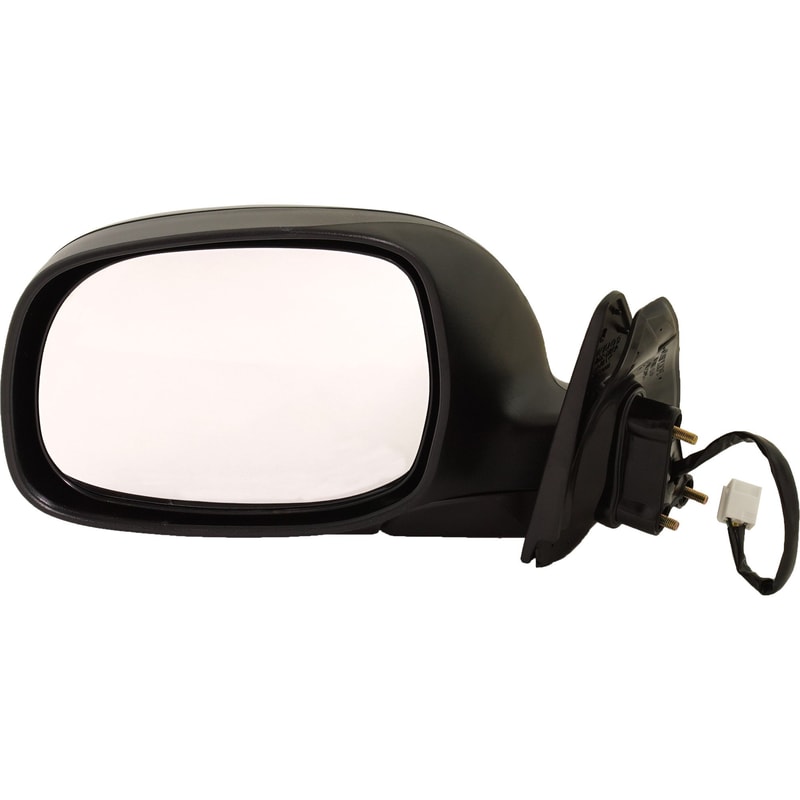 Power Heated Mirror for Toyota Tundra 2003-2006, Left (Driver) Side, Non-Towing, Manual Folding, Paintable, Limited Model, Access Cab, Replacement