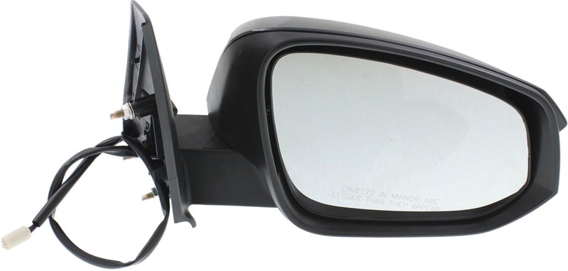 Power Mirror for Toyota 4RUNNER (2014-2018), Right (Passenger) Side, Manual Folding, Heated, Paintable, without Auto-Dimming, Puddle Light, Signal Light, Replacement