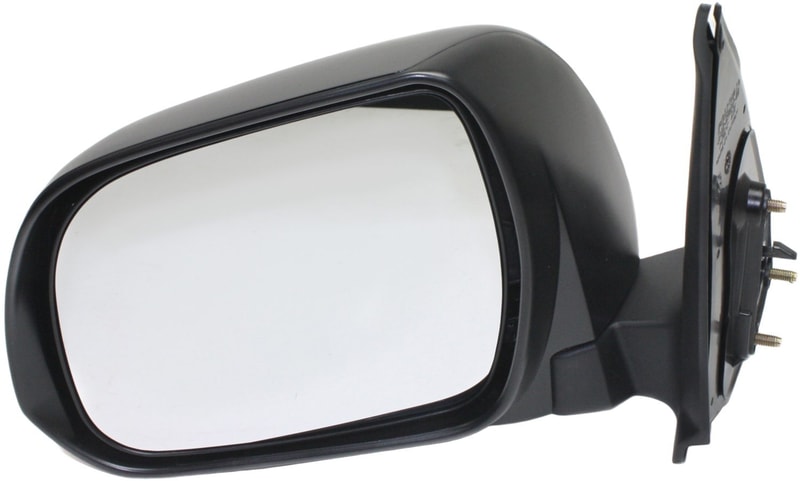 Manual Adjust, Manual Folding, Non-Heated Mirror for Toyota Tacoma 2012-2015, Left (Driver), Textured, Replacement