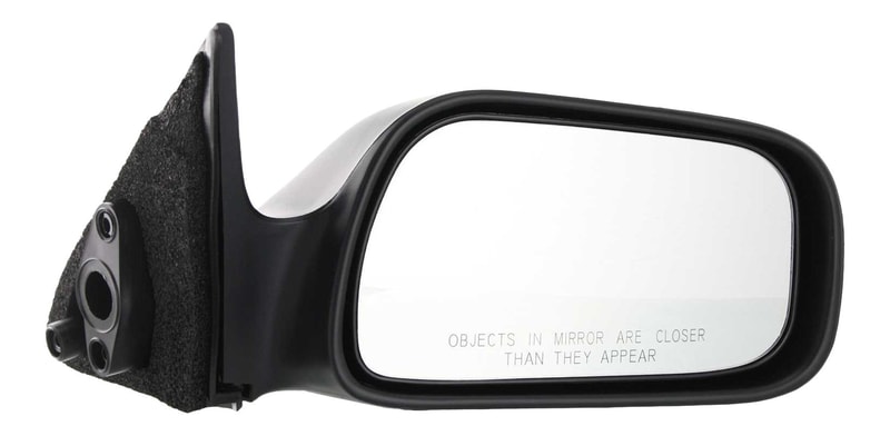 Manual Adjust Mirror for Toyota Camry 1992-1996, Right (Passenger), Non-Folding, Non-Heated, Paintable, Without Auto Dimming, BSD, Memory, and Signal Light, Replacement