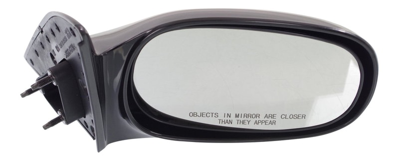 Manual Adjust Mirror for Toyota Corolla 1998-2002, Right (Passenger), Non-Folding, Non-Heated, Paintable, Without Auto Dimming, Blind Spot Detection, Memory, and Signal Light, Replacement