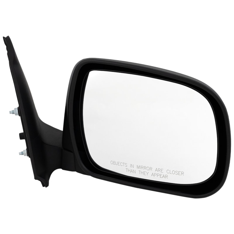 Manual Adjust Mirror for 2005-2011 Toyota Tacoma, Right (Passenger), Manual Folding, Non-Heated, Textured, Replacement