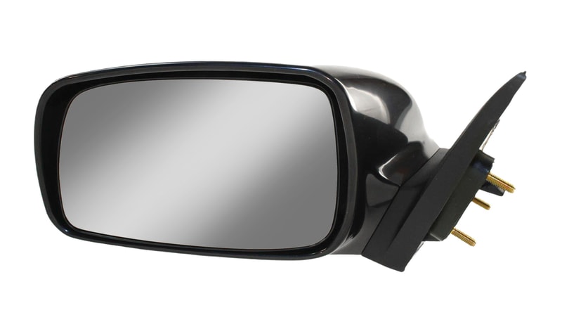 Power Mirror for Toyota Camry 2007-2011, Left (Driver), Non-Folding, Non-Heated, Paintable, without Auto Dimming, Blind Spot Detection, Memory, and Signal Light, USA Built Vehicle, Replacement