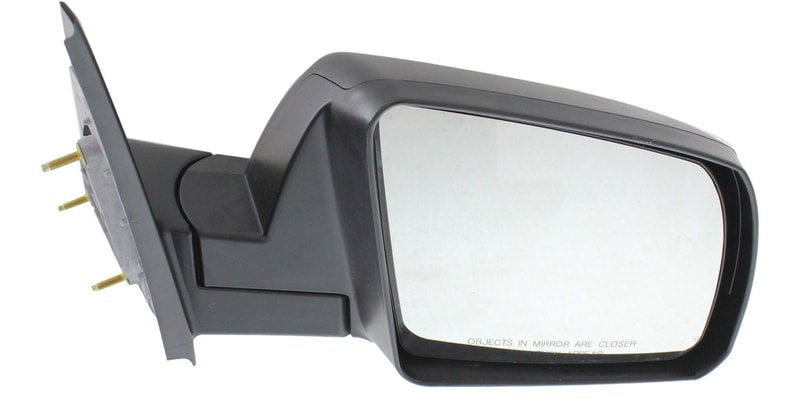 Manual Adjust Mirror for Toyota Tundra 2007-2013 Right (Passenger) Side, Non-Towing, Manual Folding, Non-Heated, Textured, without Memory, with Puddle and Signal Light, for Base/Platinum Models, Replacement