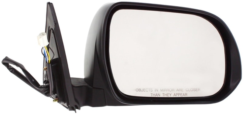 Power Mirror for Toyota Highlander 2008-2013 Right (Passenger), Manual Folding, Heated, Paintable, Without Puddle Light, Hybrid/(2008-2010 Non-Hybrid Models, Japan Built Vehicle), Replacement