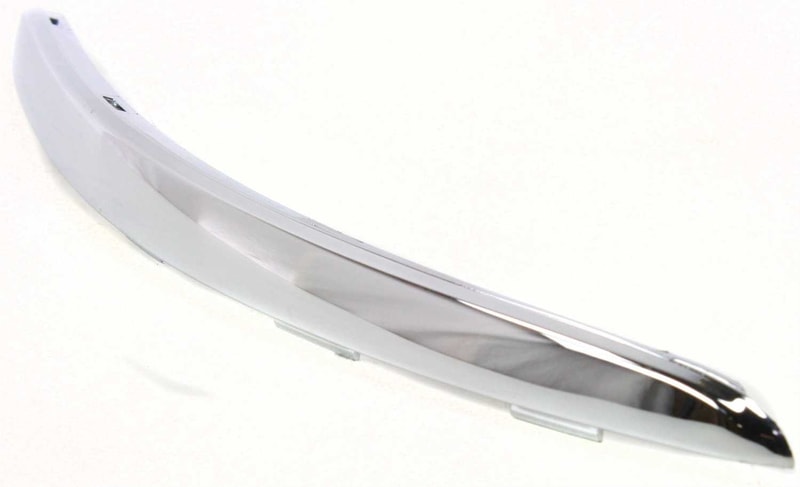Front Bumper Molding for VW Jetta 2005-2010, Left (Driver) Side, Chrome Finish, Replacement