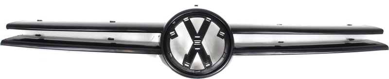 Primed (Ready to Paint) Grille Insert for Volkswagen Golf 1999-2006, GTI 2006-2007, New Body Style, Replacement