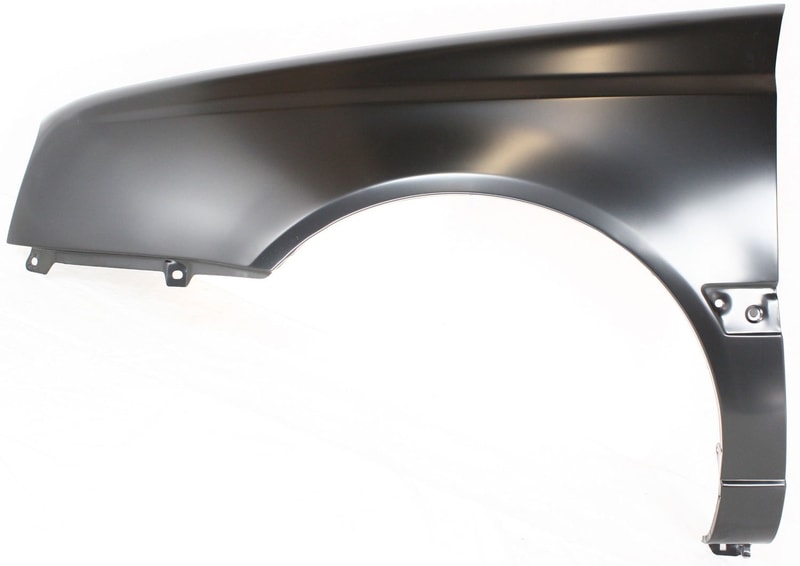 Front Fender for Volkswagen Golf/Jetta 1993-1999, Left (Driver Side), Primed (Ready to Paint), with Molding Type, without Antenna Hole, Replacement