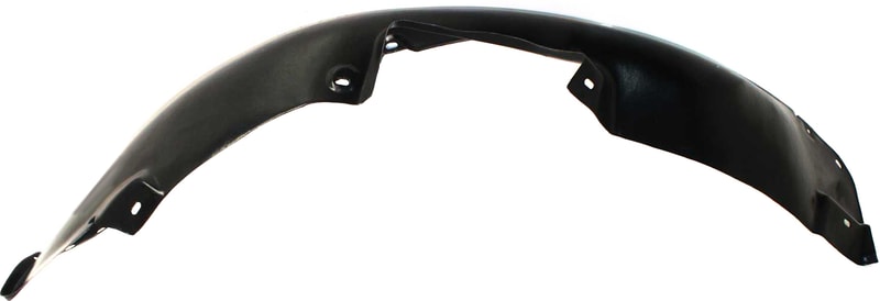 Front Fender Liner for Volkswagen Golf/GTI (1999-2006), Jetta (1999-2005), Right (Passenger), Plastic, Vacuum Form, Replacement