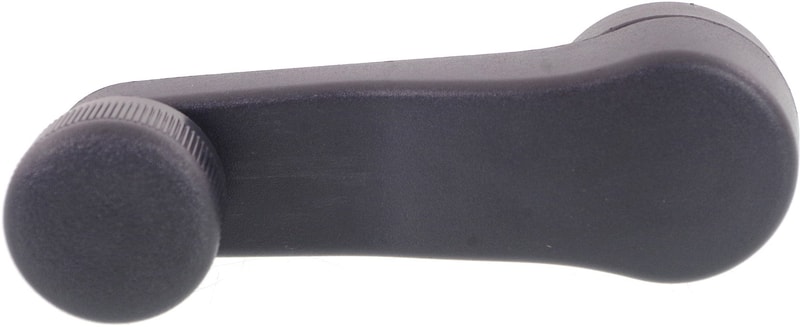 Black Window Handle for Volkswagen Golf 1993-2006, Beetle 1998-2010, Right (Passenger) and Left (Driver), Rear, Replacement