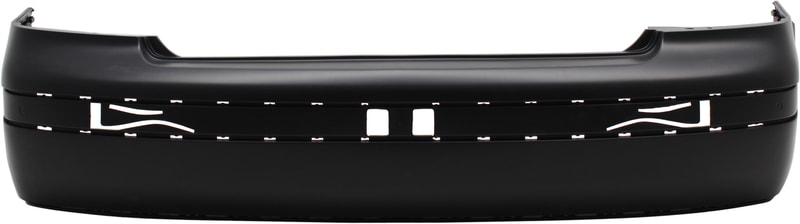 Rear Bumper Cover for Volkswagen Jetta (1999-2005), 4th Gen Sedan, Primed (Ready to Paint), without Built-in Molding, Replacement