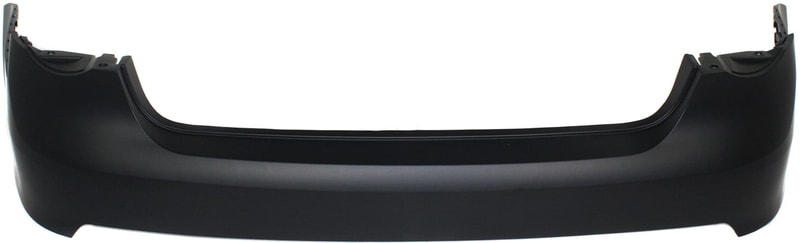 Rear Bumper Cover for Volkswagen Jetta 2005-2010 Sedan, Primed (Ready to Paint), Without Park Assist Sensor Holes, Replacement