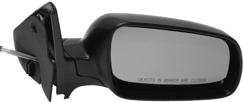 Manual Remote Mirror for Volkswagen Golf 1999-2006, Right (Passenger), Manual Folding, Paintable, Non-Heated, Replacement