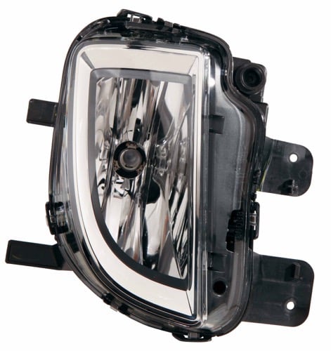 Fog Light Assembly for 2010 - 2017 Volkswagen GTI, Right (Passenger) Side Replacement Housing / Lens / Cover,  5K0941700E, Replacement