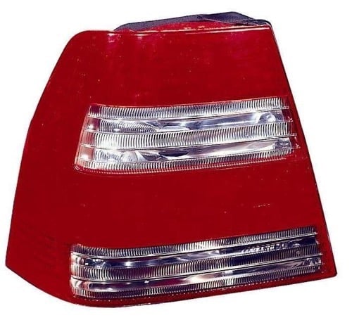 Rear Tail Light Assembly Replacement for 2004 - 2005 Volkswagen Jetta, Right (Passenger) Side Lens Cover, GLI 4 Door Sedan,  1JM945112B