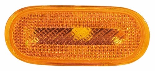 Rear Left (Driver) Side Marker Light Lens for 2002-2004 Volkswagen Beetle Turbo S, Yellow, OEM (OEM): 1C0945073E, Replacement