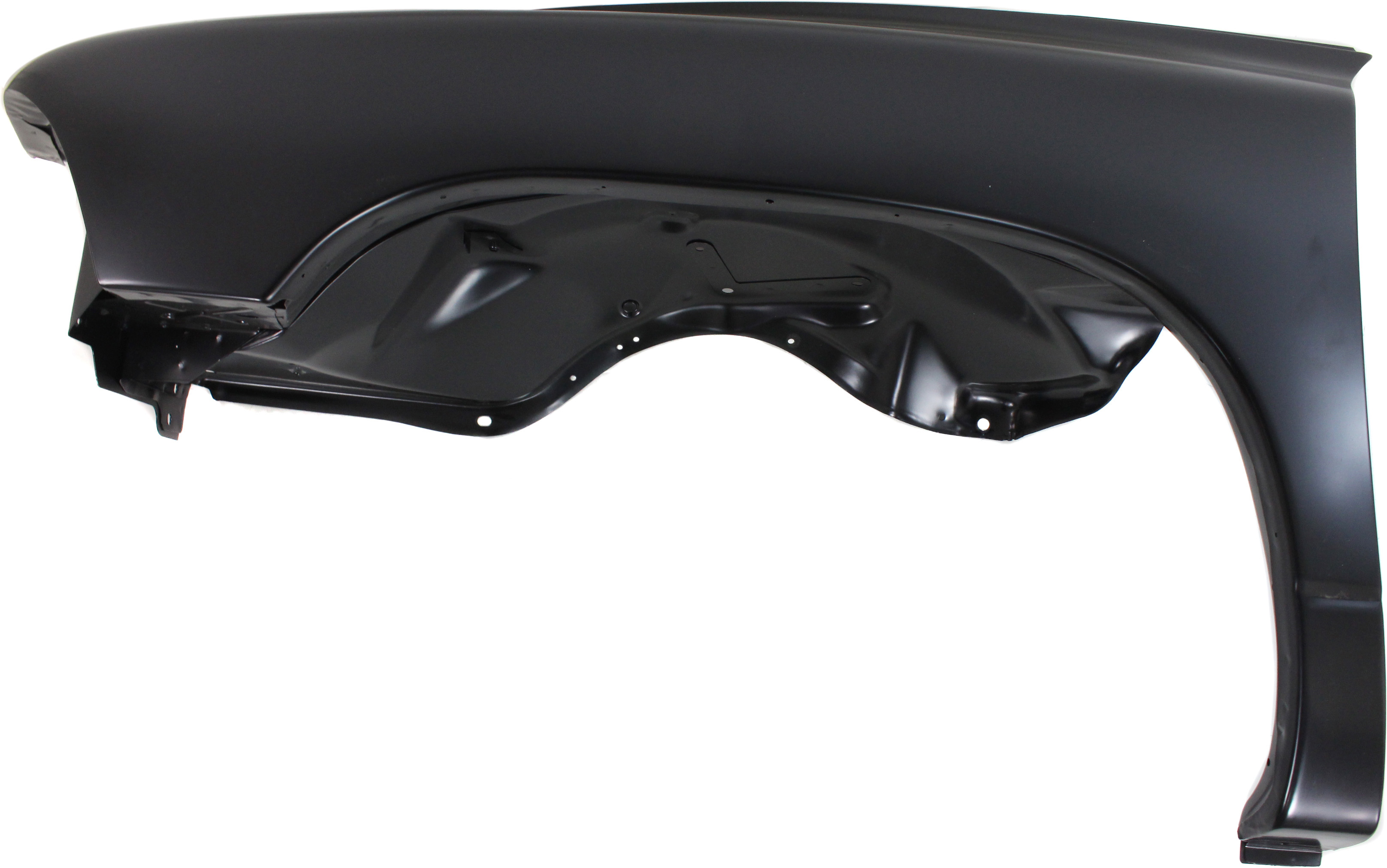 Front Fender for Dodge Dakota (1997-2004) and Durango (1998-2003), Left (Driver), Without Antenna and Name Plate (Emblem) Holes, Replacement