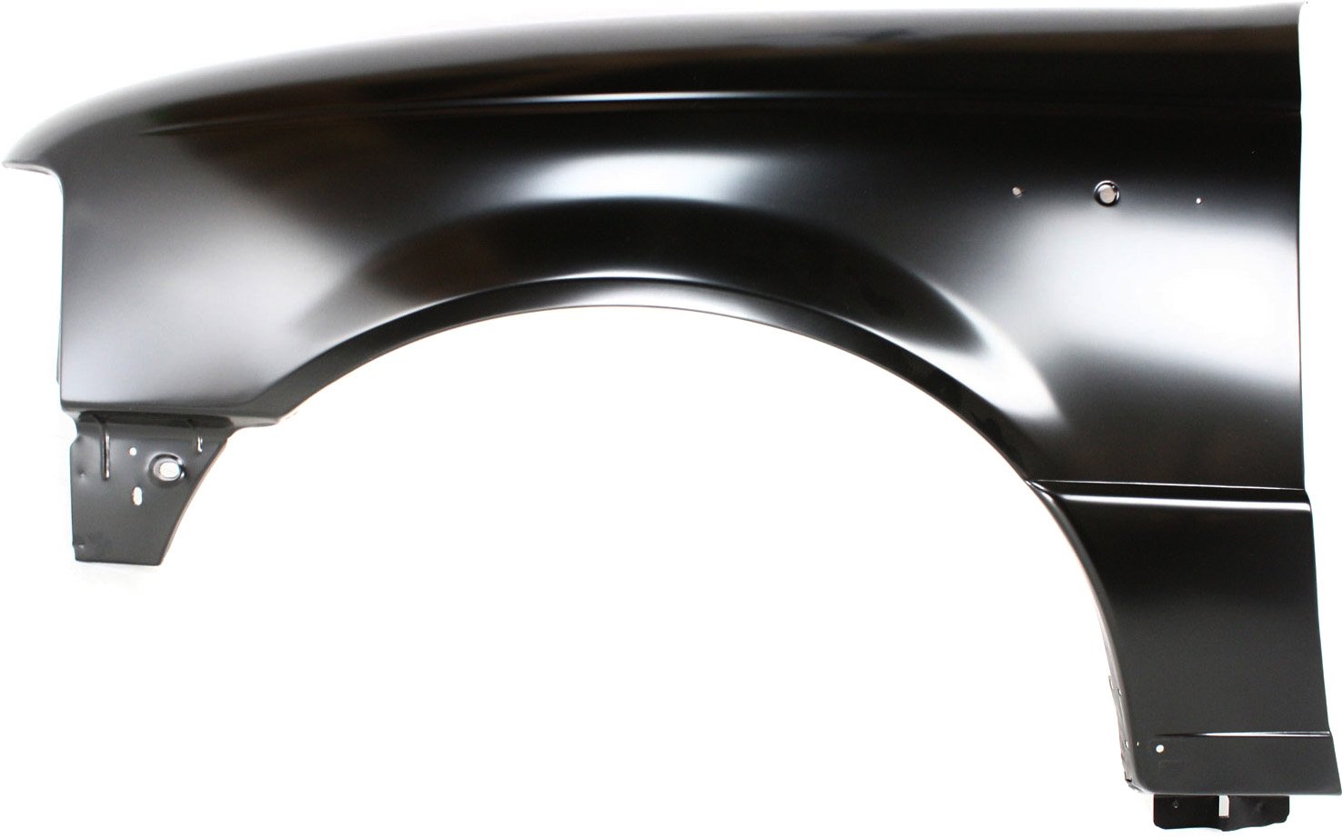 Front Fender for Ford Ranger 1998-2003, Left (Driver), Primed (Ready to Paint), without Wheel Opening Molding Holes, Replacement