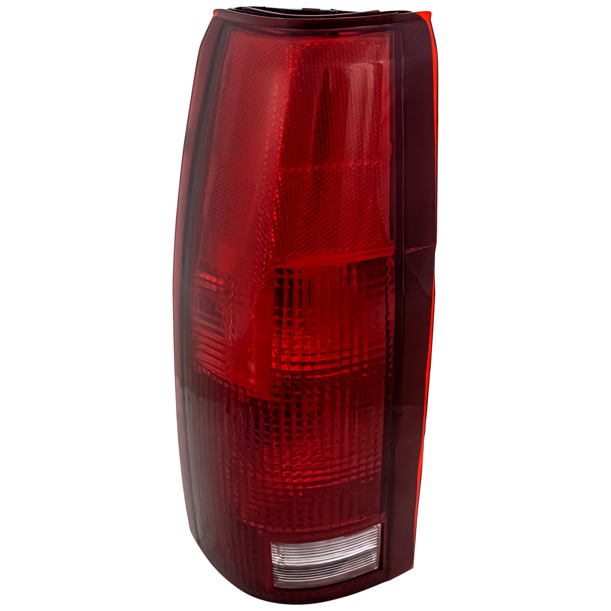 Tail Light Assembly for Chevrolet/GMC C/K Full Size 1988-2000, Left (Driver), Clear/Red Lens, Halogen, Replacement