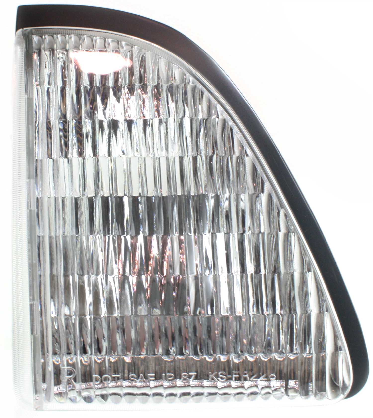 Park Light Lens and Housing for Ford Mustang 1987-1993, Right (Passenger), Replacement