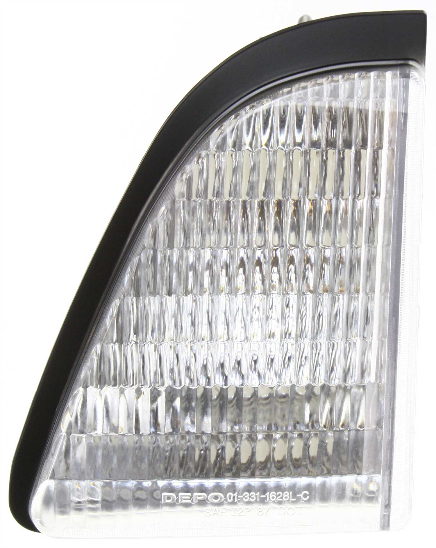 Park Light for Ford Mustang 1987-1993, Left (Driver) Side, Includes Lens and Housing, Replacement