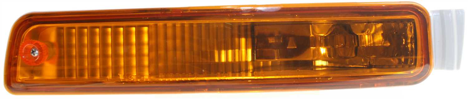 Signal Light Assembly for Toyota Camry 1995-1996, Left (Driver), Located on Bumper, Inner Position, Replacement