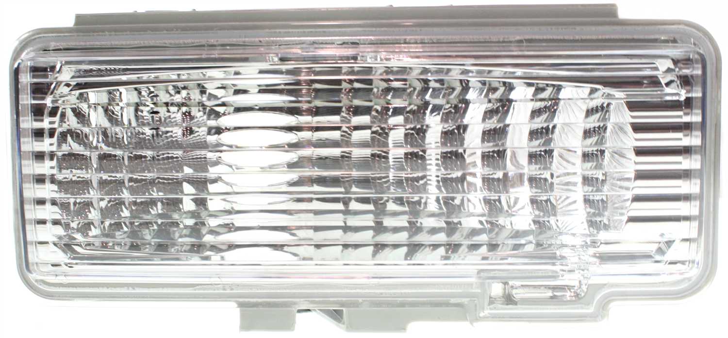 Signal Light for Chevrolet S10 Pickup 1994-1997, Right (Passenger), Lens and Housing, Replacement